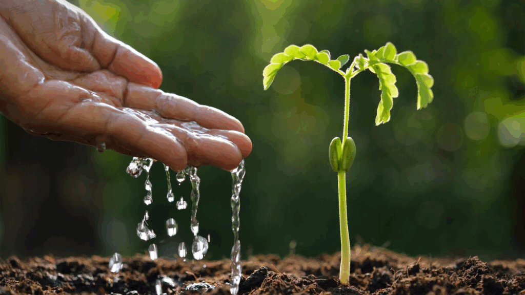 o uso da água na agricultura