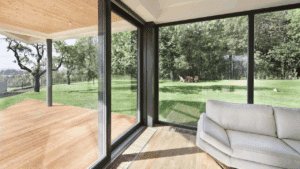 exemplo de esquadrias de aluminio em residencia